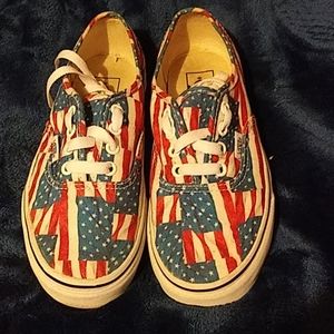 American Flag deco Vans